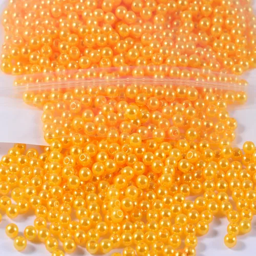 Miniatura 9 de 1970 piezas Cuentas de Perla para Hacer Joyas, 6 Tamaños con Agujero para Pulseras, Collares, Aretes, Kit de Manualidades DIY, Regalos para Mujeres