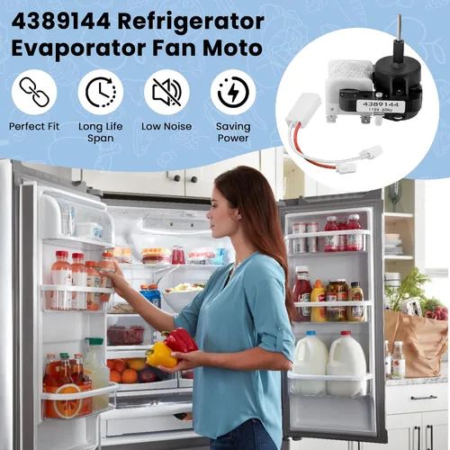 Miniatura 6 de AMI PARTS Motor del ventilador del evaporador del refrigerador 4389144 - Sustituye a W10131845 W10312647 2149299 2162404 2188303 4389144VP 921541