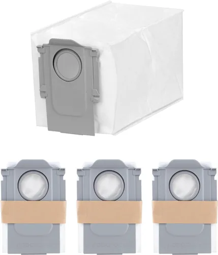 Miniatura 9 de roborock Paquete de 6 bolsas de polvo desechables para la serie QRevo S8MaxVUltra, S8MaxUltra, QrevoMaxV, QrevoPro, Qrevo Curv CurvX, QrevoCurvS5X