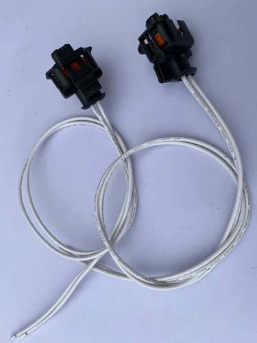 Miniatura 4 de Paquete de 2 conectores de inyector de combustible diésel para Chevrolet GMC 6.6L Duramax LLY LBZ LLM Diesel 2 cables Pigtail 88988963 PT2183