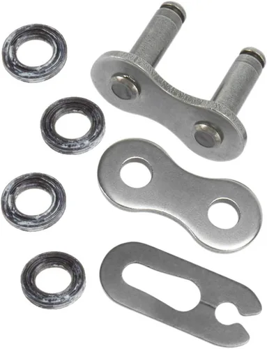 Miniatura 9 de JT Cadena JTC525X1R3104RL (Serie 525) Cadena de anillo en X resistente de acero negro de 104 eslabones con enlace de conexión