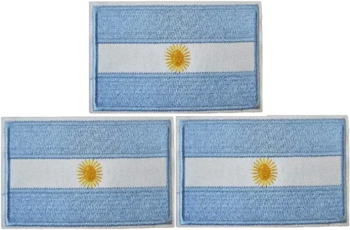 Miniatura 15 de Paquete de 3 parches de bandera de Colombia, parche bordado de bandera de Colombia, para sombreros, bolsas tácticas, chaquetas, parches de ropa