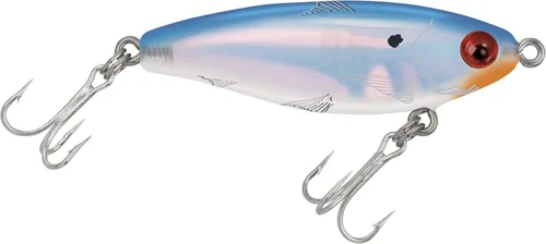 Miniatura 43 de MirrOLure Mirrodine Gancho de pesca plateado extraafilado de acero inoxidable de 1 pieza