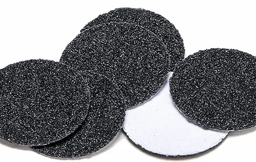 Miniatura 4 de 100 discos de papel de lija y 1 broca de metal, vástago de 3/32 reemplazable para pedicura para eliminación de callos de piel muerta, herramientas