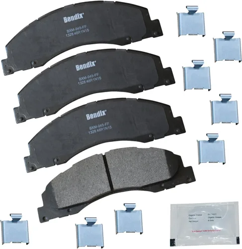Miniatura 348 de Pastillas de freno delanteras cerámicas Bendix Priority1 CFC2302 para Hyundai Elantra 2021, Sonata 2022-2020, Kia K5 2023-2021