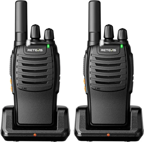 Retevis H-777 Walkie Talkies recargables, mini radios de 2 vías de largo alcance, pequeño Walky Talky, radios bidireccionales FRS portátiles con