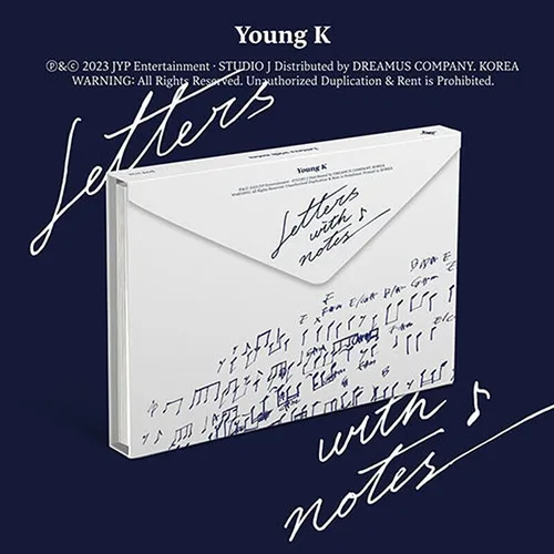 Miniatura 2 de YOUNG K LETTERS WITH NOTES 1st Full Album ALBUM Ver Ver. K-POP SEALED