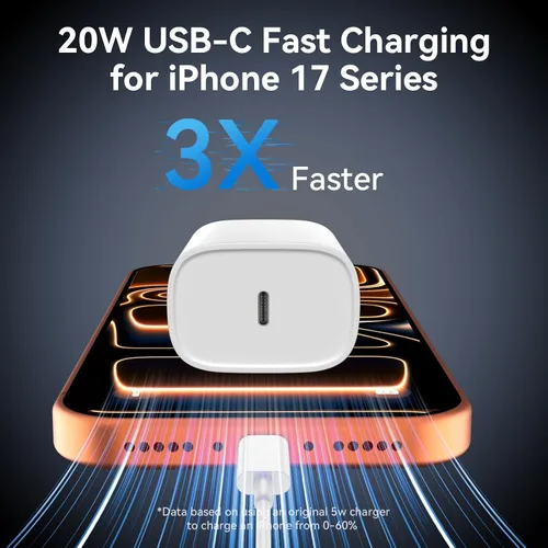 Miniatura 5 de Cargador para iPhone 17, 16, 15 Pro Max, cable largo USB C de carga rápida de 10 pies para Apple iPhone Block, con cargadores PD iPhone 17 de 20 W