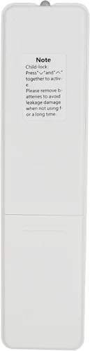 Miniatura 9 de Mando a distancia de repuesto para aire acondicionado portátil Black Decker BPT06WTB BPT10HWTB BPT05WTBA BPT10WTB BPT07WTB