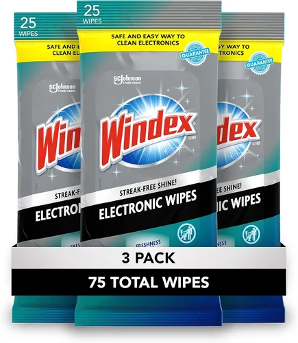 Miniatura 11 de Toallitas de limpieza electrónica Windex, toallitas para pantallas prehumedecidas para televisores, teléfonos y otros dispositivos electrónicos