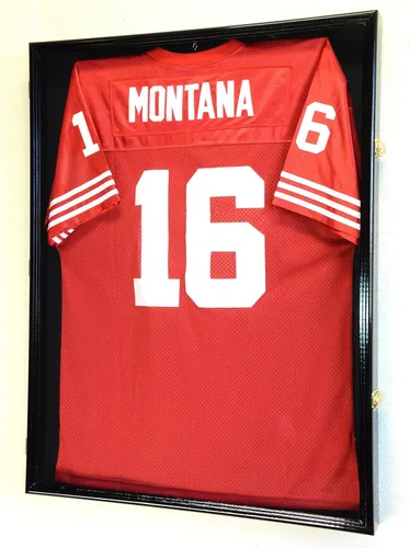 XL Jersey Vitrina 98% Protección UV - Fútbol/Hockey/Béisbol/Baloncesto/Fútbol Shadowbox Montaje en Pared