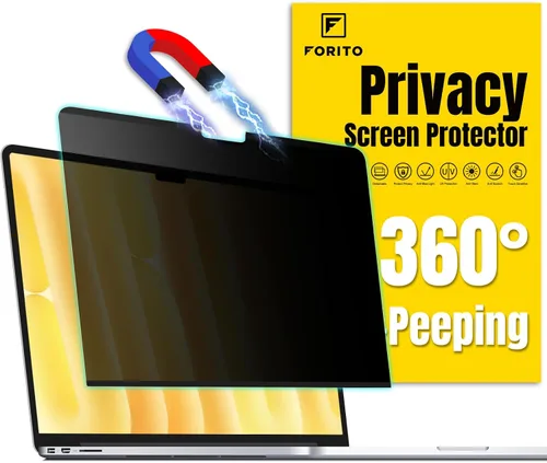 Miniatura 10 de F FORITO Protector de pantalla magnético de privacidad compatible con MacBook Pro de 13 pulgadas (2016, 2017, 2018, 2019, 2020, 2021, 2022, M1, M2)