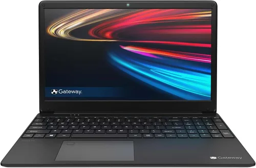 Laptop Gateway FHD Ultra Slim de 15.6 pulgadas en negro AMD Ryzen 5 3450U (mejor que i7-8565U), 8 GB de RAM, 256 GB SSD, escáner de huellas