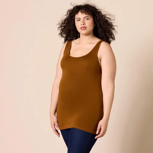 Miniatura 5 de Tienda Essentials Camiseta de maternidad para mujer, paquete de 2