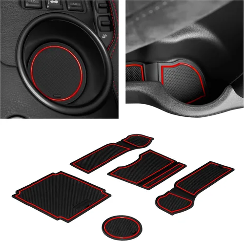CupHolderHero Compatible con accesorios Nissan 370Z 2009-2020, personalizables, interiores de alta calidad, antideslizantes, antipolvo, tapetes para