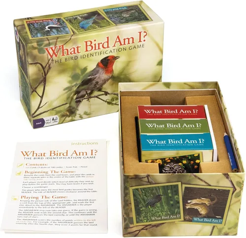 Miniatura 3 de Outset Media What Bird Am I? – El juego de identificación de aves – Contiene 300 cartas para 2 o más jugadores a partir de 14 años
