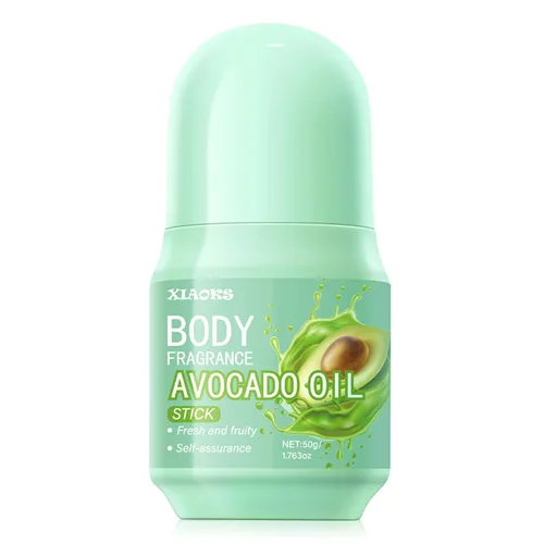 Desodorante de 72 horas para mujeres y hombres, aromas de aguacate, hidratante y nutritivo, diseño compacto portátil para el trabajo/fechas/hogar,
