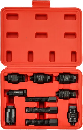 Juego de extractor de volante de motocicleta | 10 piezas universal ATV herramienta de reparación de motocicleta para motocicletas, Honda, Suzuki,