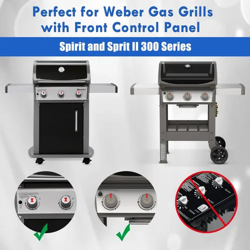 Miniatura 3 de Piezas de repuesto para rejillas Weber Spirit 300 Series Grill Grate Spirit E-310 E-330 S-315 Spirit II E-310 Plata B/C Oro B/C Spirit 700 Rejilla