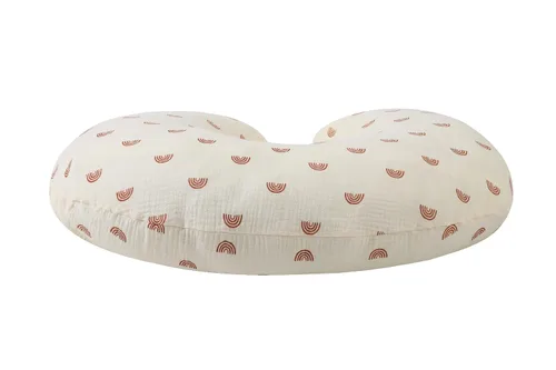 Miniatura 6 de Onacosht Funda de Almohada de Lactancia de Muselina Suave 100% Algodón Funda de Almohada de Alimentación se Adapta a la Almohada de Lactancia