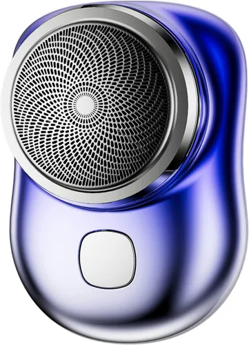 Miniatura 9 de Afeitadora eléctrica para hombres, Mini-Shave - Afeitadora eléctrica portátil, tamaño de bolsillo, afeitadora portátil húmeda y seca para hombre