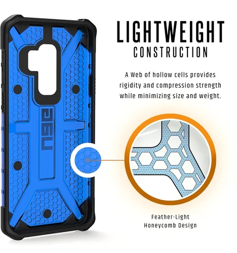 Miniatura 6 de URBAN ARMOR GEAR UAG - Funda para teléfono Samsung Galaxy S9 Plus [pantalla de 6.2 pulgadas] Plasma ligera resistente [cobalto] funda militar