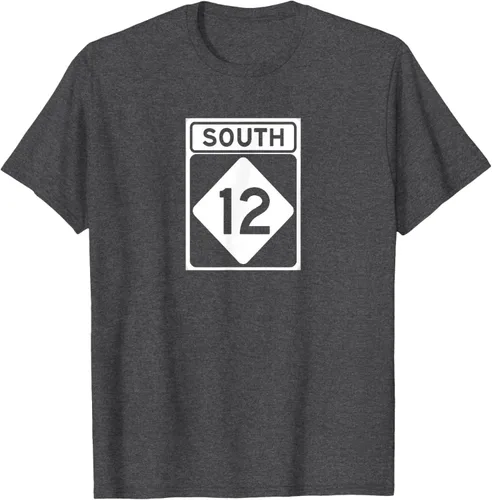 Miniatura 27 de Highway 12 South NC Outer Banks North Carolina Hwy - Camiseta, Negro, S