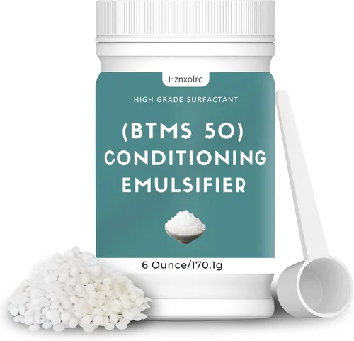 Miniatura 8 de Emulsionante acondicionador BTMS 50 de 16 onzas para hacer acondicionador sin enjuague, gránulos emulsionantes acondicionadores BTMS 50 premium