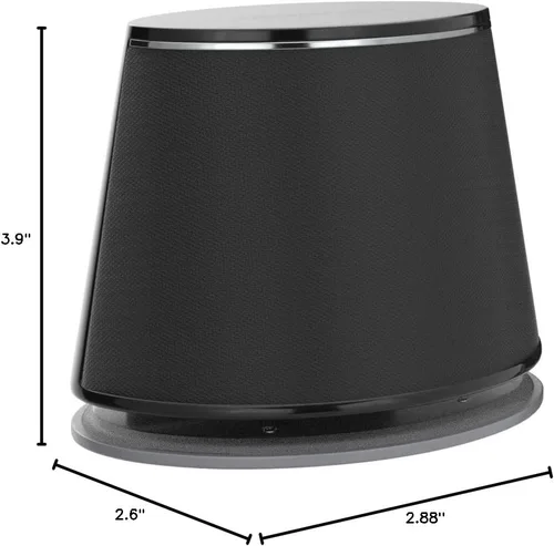 Miniatura 5 de Amazon Basics - Altavoces estéreo 2.0 para PC o laptop, entrada auxiliar de 3.5mm, alimentados por USB, 1 par, negro