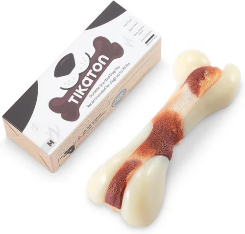 Miniatura 3 de Tikaton - Juguetes masticables para perros para masticadores agresivos, sabor a venado, juguetes duraderos para masticar para dentición de cachorros