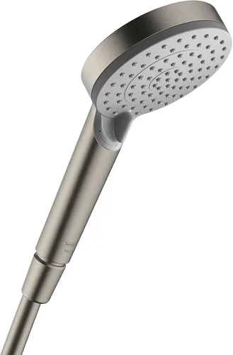 Miniatura 8 de hansgrohe Vernis Blend - Cabezal de ducha de mano de alta presión de 4 pulgadas, 2 ajustes de lluvia, IntenseRain en níquel cepillado, 5.7 L/min