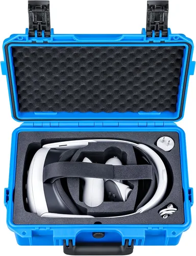 Miniatura 9 de Lykus Titan OQ200 - Funda rígida impermeable, funciona con Quest 3S/Quest 3/Quest 2, compatible con correa oficial Elite, mejor protección