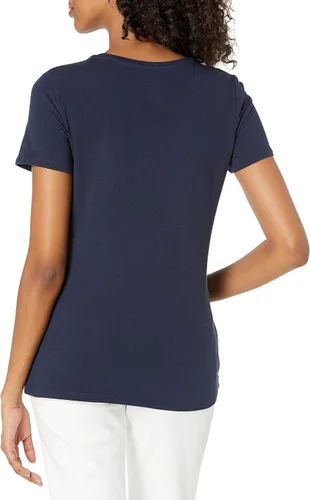 Miniatura 110 de Amazon Essentials Camiseta de manga corta con cuello redondo para mujer, de secado rápido, para entrenamiento, gimnasio, paquete múltiple