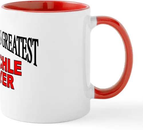 Miniatura 10 de CafePress Euchre Champ Mugs Taza de café de cerámica de 11 oz (11.0 fl oz)