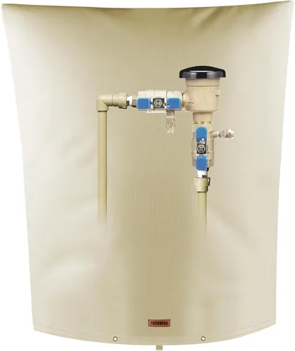 Miniatura 16 de TOHONFOO Cubierta aislante de tubería para prevención de reflujo (5 °F) – Bolsa aislada para válvula de riego – Cubierta de bomba de pozo de agua