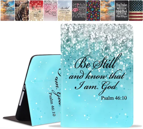 Miniatura 13 de Funda para Samsung Galaxy Tab A8 de 10.5 pulgadas (SM-X200/X205/X207), funda delgada de piel sintética con función de encendido y apagado automático
