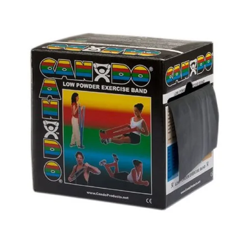 Miniatura 5 de CanDo 35648 Bandas de ejercicio Roll, X-Light, sin látex, 6 yardas de longitud