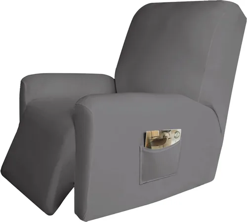 Miniatura 79 de Easy-Going - Funda elástica de microfibra para sofá reclinable seccional, suave vellón ajustable a tu sofá de 2 cuerpos, lavable, protege tus