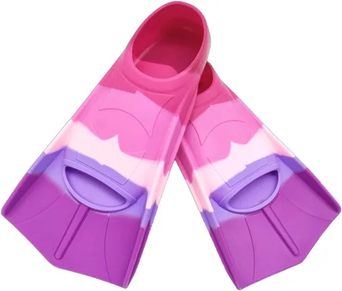 Miniatura 22 de Gugmoy Kids Swim Fins,Comfortable Silicone Flippers for Swimming and Diving,Size Suitable Beginners Kids Girls Boys Adults