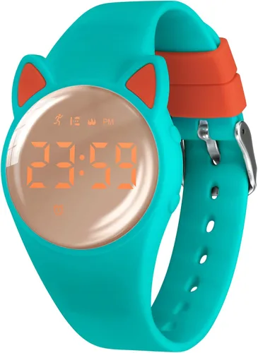 Miniatura 16 de Relojes para niños y niñas, reloj deportivo digital con contador de pasos, podómetro, alarma de vibración, sin aplicación, impermeable, rastreador