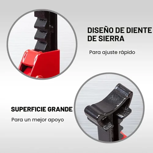 Miniatura 5 de BIG RED T43202 Torin - Gatos de acero resistentes para coches, capacidad de 3 toneladas (6,000 libras), 1 par (no apto para SUV, camiones)