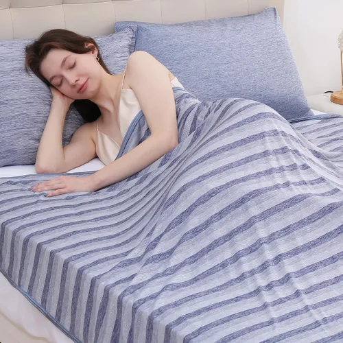 Miniatura 15 de Marchpower Arc-Chill Manta Refrescante para personas que duermen con calor - tamaño individual, fibra de enfriamiento japonesa que absorbe el calor