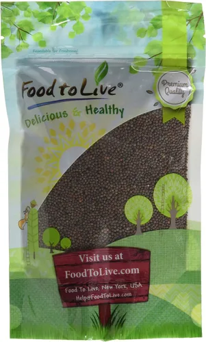 Miniatura 5 de Food to Live Semillas de brócoli para brotar, 2 onzas – Veganas, Kosher, Sirtfood, a granel. Ricas en sulforafano, vitamina C, vitamina A. Ideal