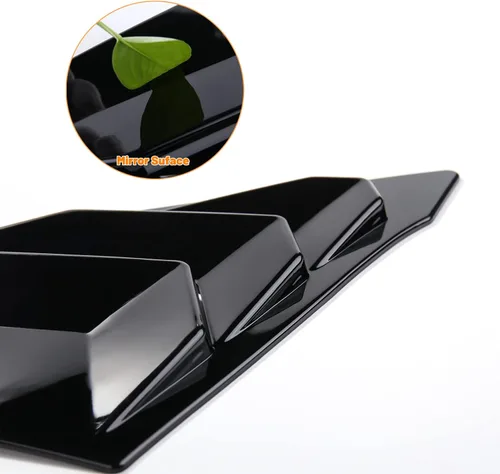 Miniatura 7 de Thenice Persianas triangulares para ventana lateral trasera Civic de 11ª generación, estilo carreras, para Honda Civic Sedan 2022, 2023, 2024, 2025