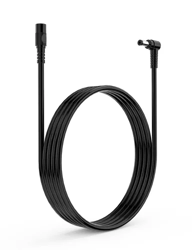 Miniatura 10 de Tonton Cable de extensión de alimentación de CC 1M 3.3FT 0.217 in x 0.083 in 5521 90 grados de ángulo recto hembra a CC macho Cable adaptador