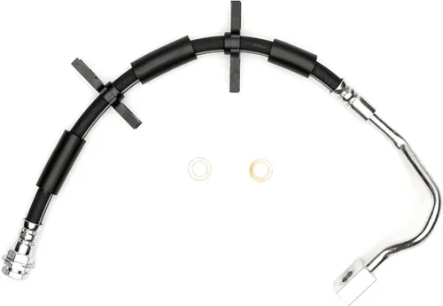 Dynamic Friction Company Conjunto de manguera hidráulica de freno delantero izquierdo 350-54391| Para Ford F-150 2004-2008; Lincoln Mark LT 2006
