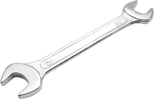 Miniatura 9 de Utoolmart Llave doble de extremo abierto, llave métrica de 5.906 in de longitud, herramienta de reparación de llaves de 0.472 in x 0.551 in, acero