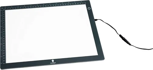 Almohadilla de luz LED A4 ultrafina para trazado y dibujo, brillo regulable con función de memoria, ideal para artistas, diseñadores y artesanos