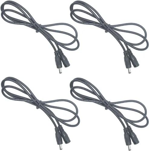 Litever Cable de extensión de 20 awg de 3.3 pies, diseñado para luces Litever serie LL-008 debajo del gabinete. Enchufes de 0.217 in x 0.083 in,