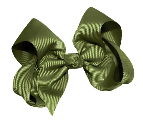 Miniatura 6 de WD2U - Clip de cocodrilo para el pelo de grogrén para niñas, 4 pulgadas (verde manzana)